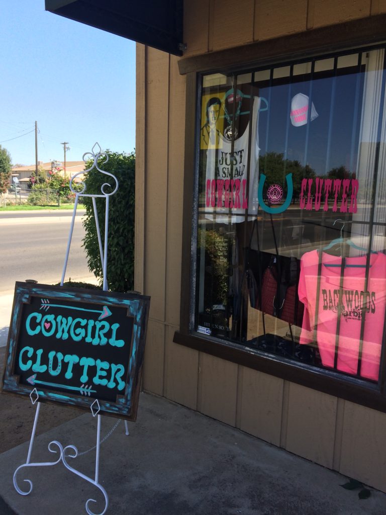 Front of Cowgirl Clutter