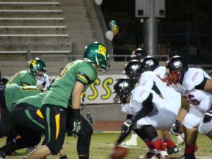 Isiah Sanchez helping out on defense