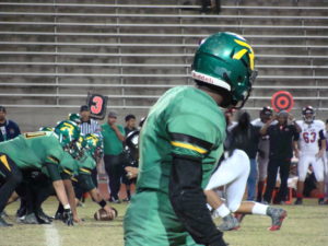 Roosevelt lined up on offense
