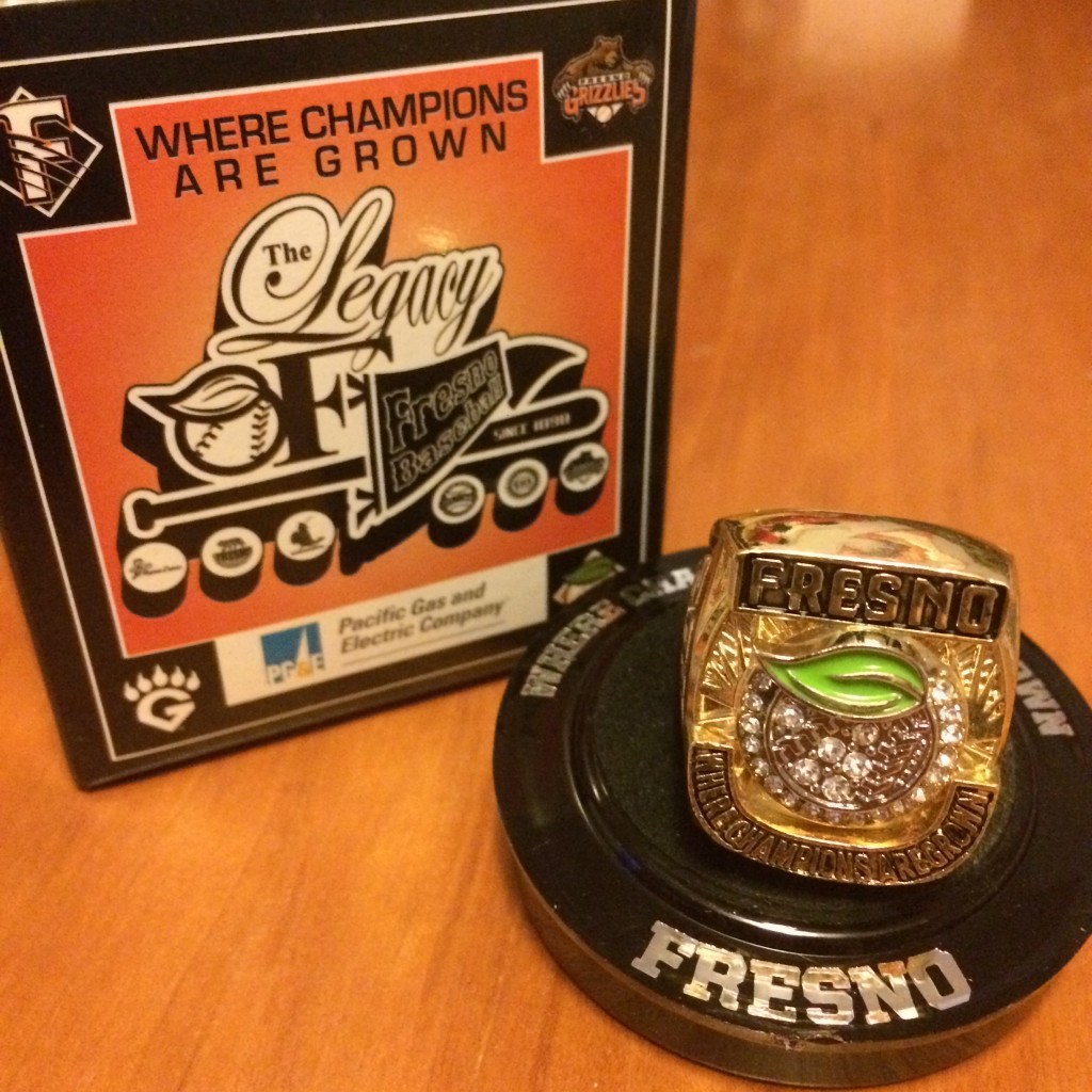 Fresno Championship Baseball Ring