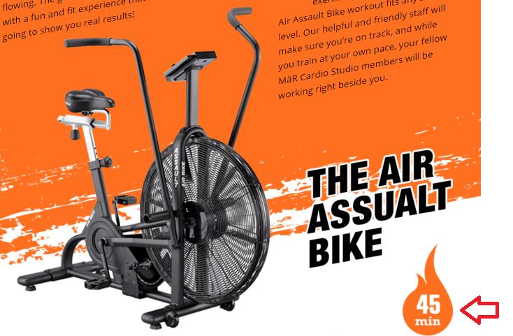 The air assault bike