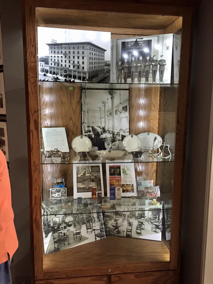 Rocha's collection and Pop Laval's photos of the hotel on display at the Fresno County Historical Museum.