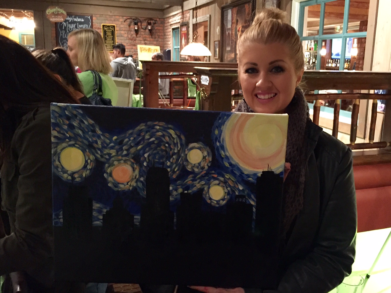 My first Paint Nite painting