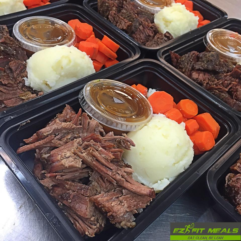 Delicious EZ Fit Meals all ready to make someone's dinner awesome!