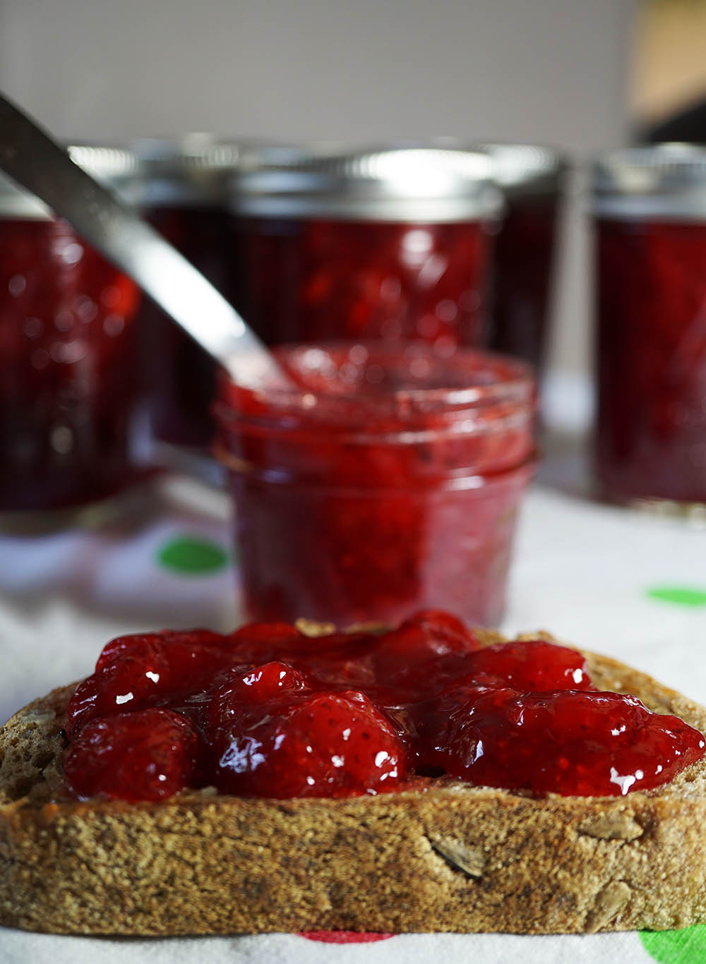 Not much better than toast with Strawberry jam!