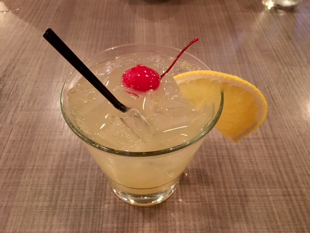 the Pineapple Express cocktail at KuniSama