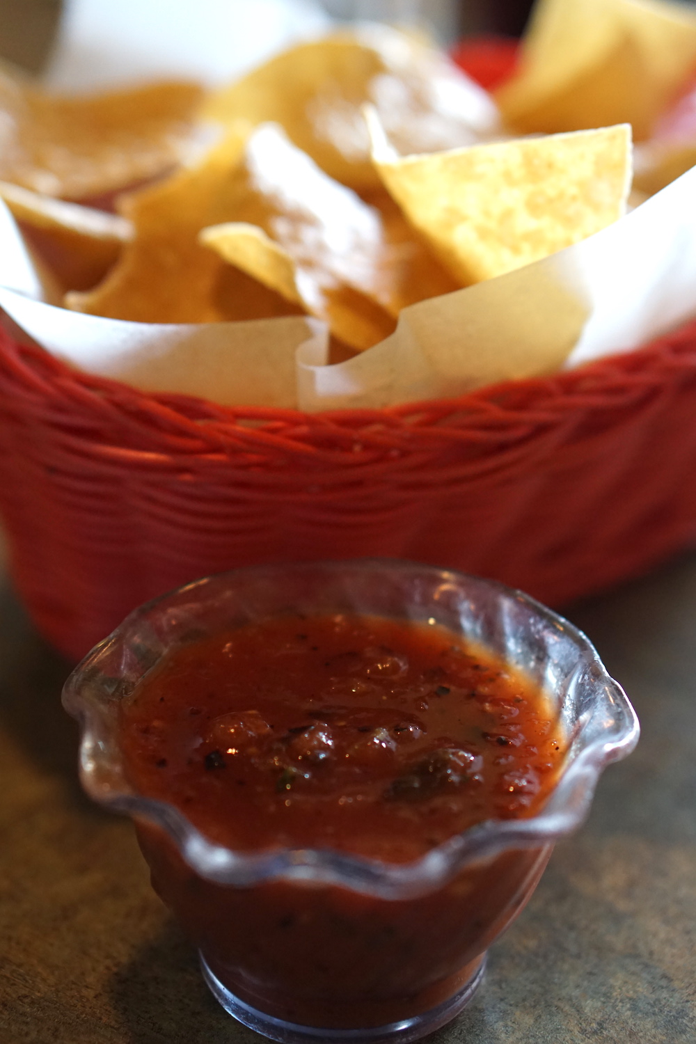 Great salsa and chips too!