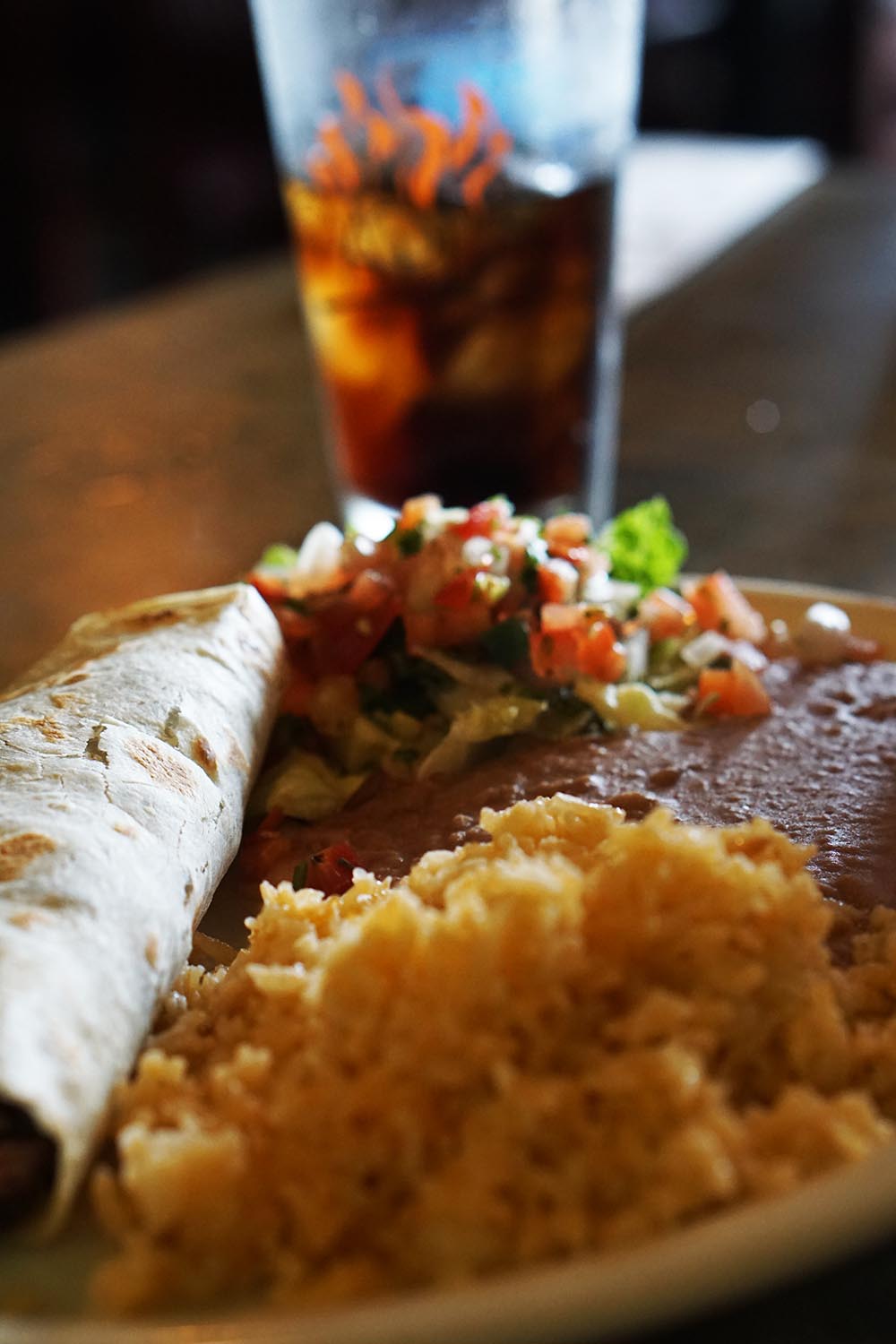 Tacos el Carbon - rolled tortillas filled with your choice of chicken or steak.