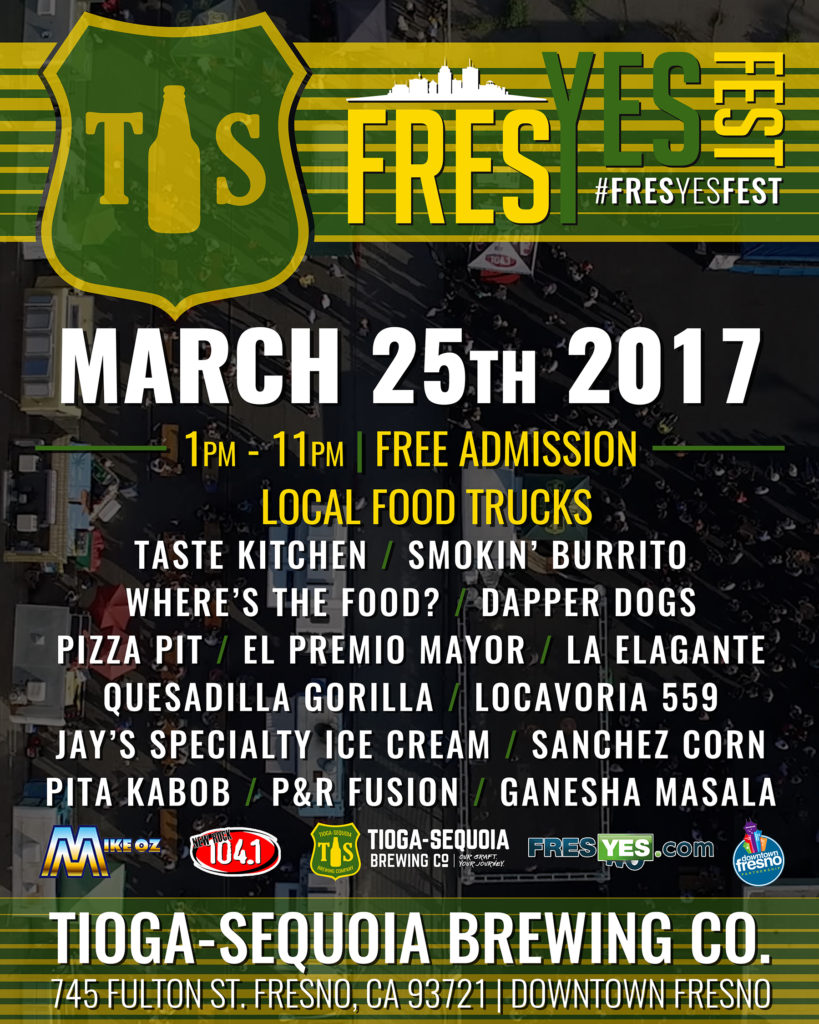 Food Lineup For FresYes Fest 2017