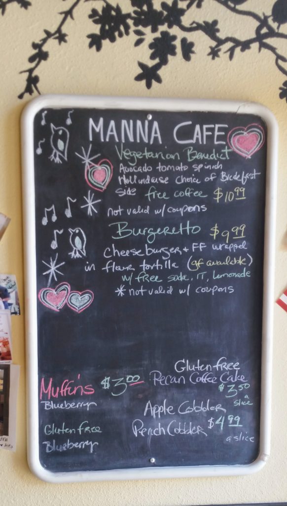  manna cafe gluten free