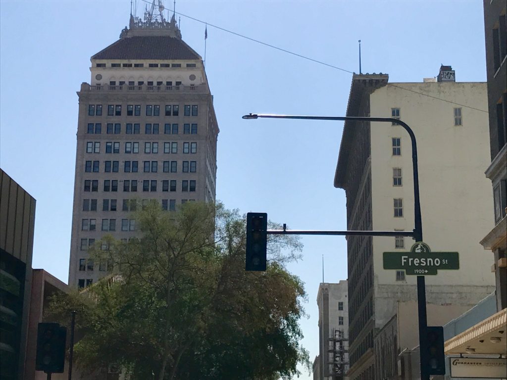 downtown Fresno signs