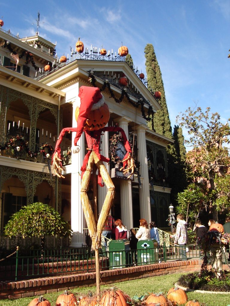 Halloween time at Disneyland