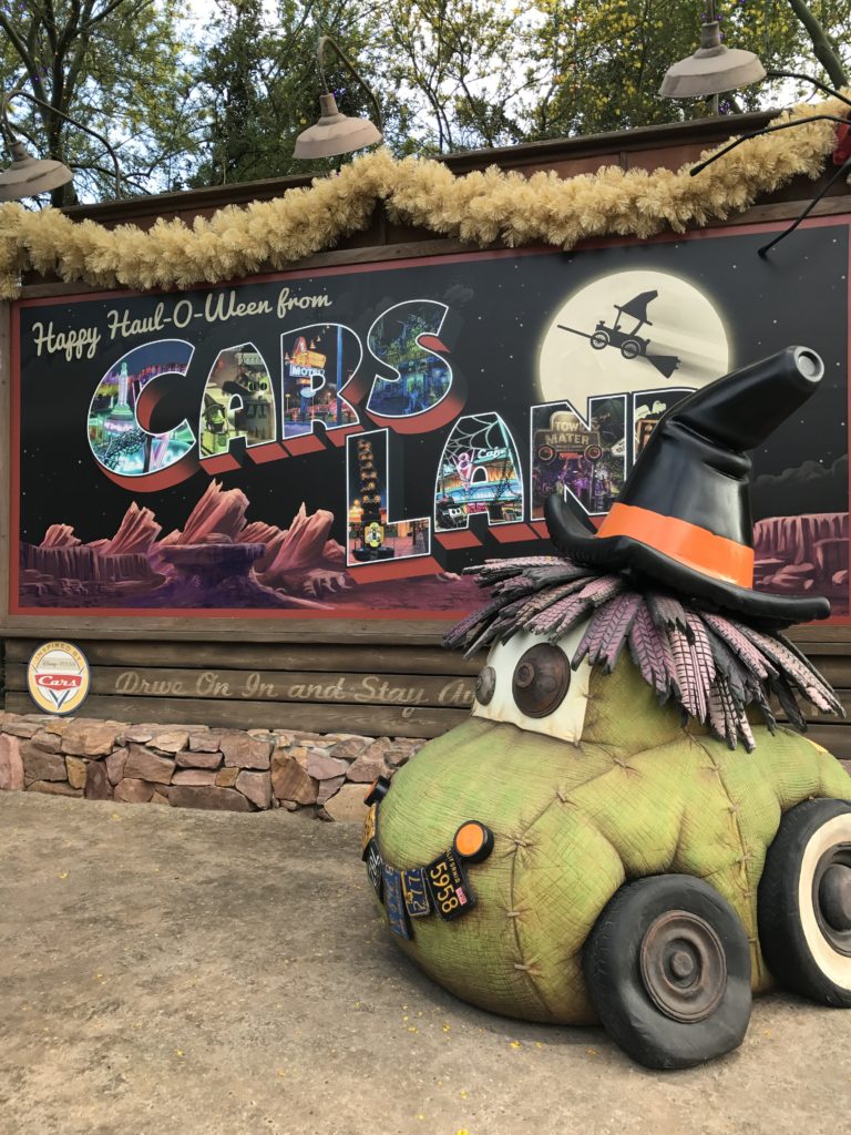 Halloween time at Disneyland