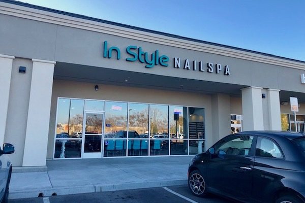 In Style Nail Spa located on the northeast corner of Palm and Herndon