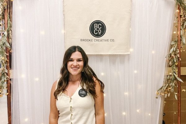 Brooke Matthews, the creator behind Brooke Creative Co