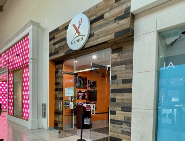 X Lanes Interior Mall Entrance