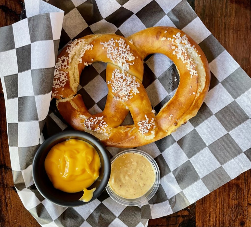 The Pub Pretzel at South of Shaw Beer Co.