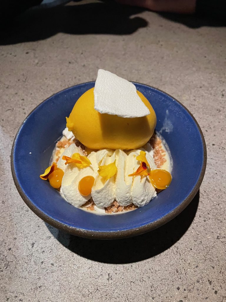 The 50/50 Mango Dessert at Saizon (do not miss this!)