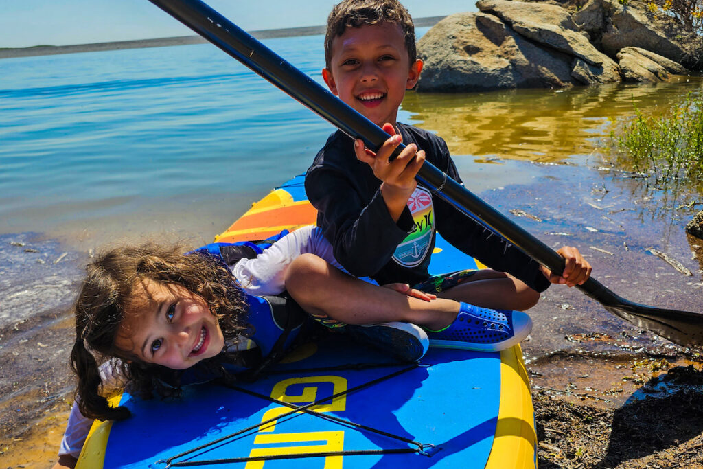 Kids love to paddle board (Photo courtesy of Golden Light Paddle)