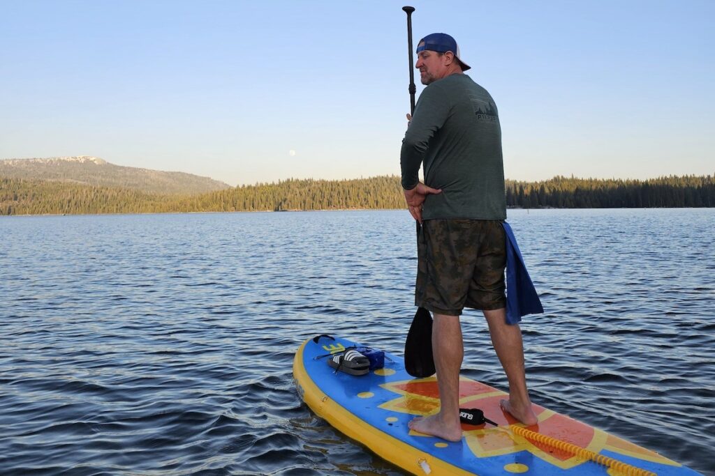 Men love to SUP too! (Photo Courtesy of Golden Light Paddle)