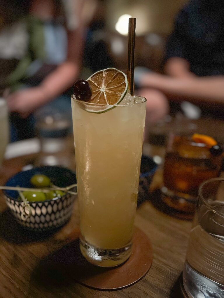 One of the fabulously crafted cocktails Bespoke in Downtown Fresno created just for us