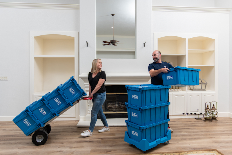 moving made easy with EZPak Bins